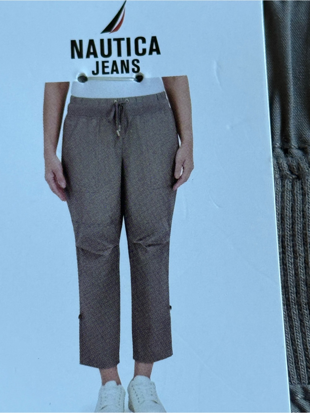 a new day Taupe Elastic-Waist Pull-On Pants